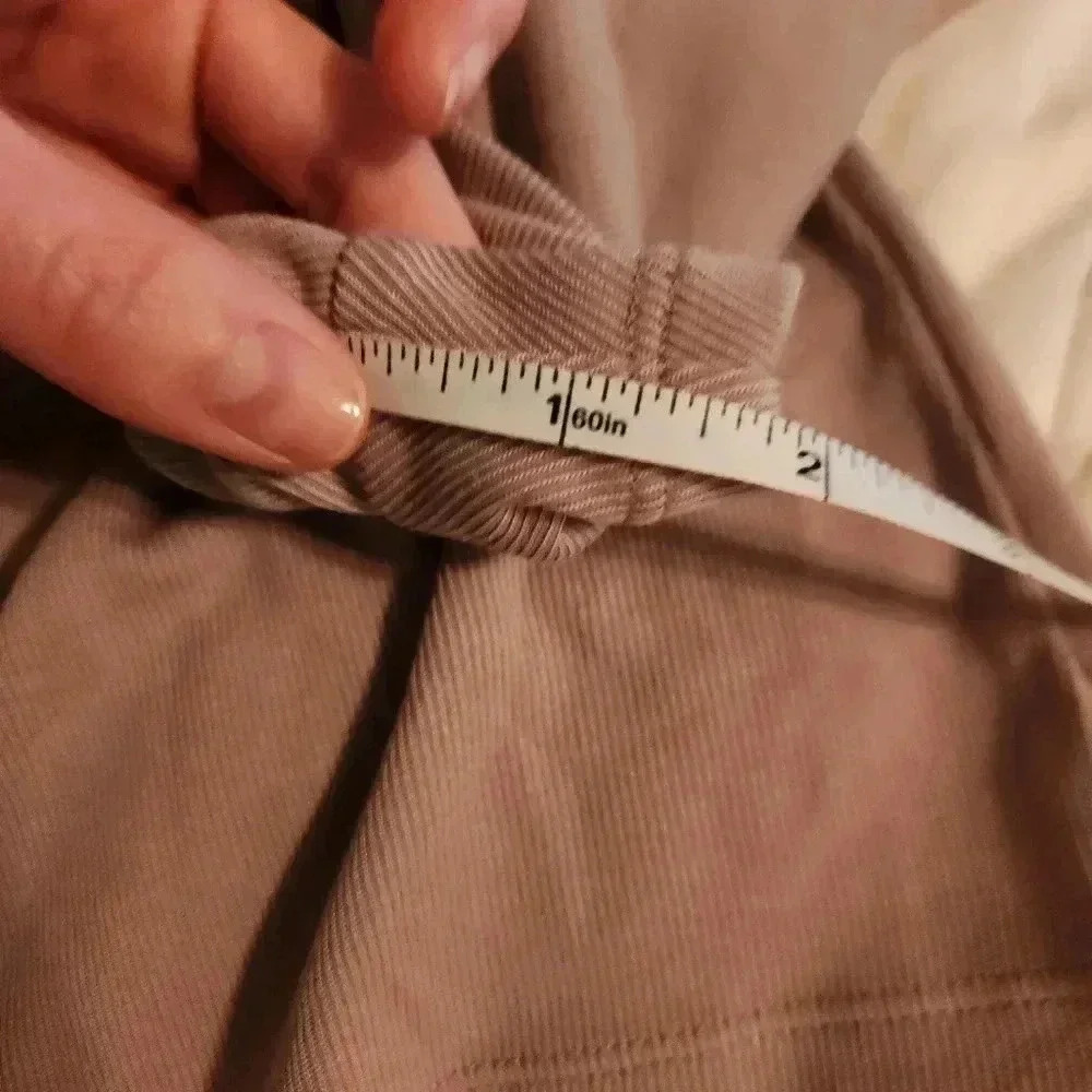 Abercrombie & Fitch micro mofal collection tan Brown Beige crewneck T-shirt basi - Picture 8 of 8